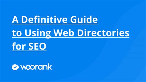 A Definitive Guide to Using Web Directory Submission for SEO.